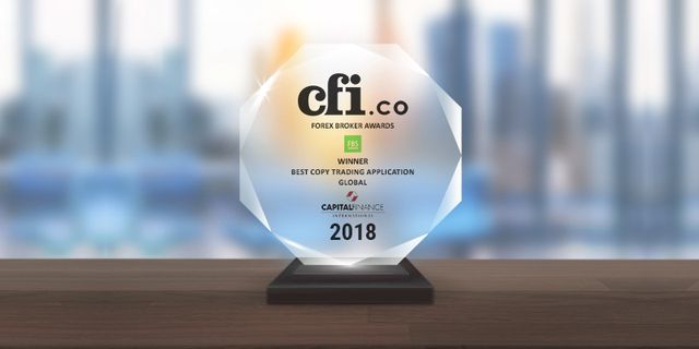 FBS nhận giải thưởng 'Best Copy Trading Application 2018 Global'