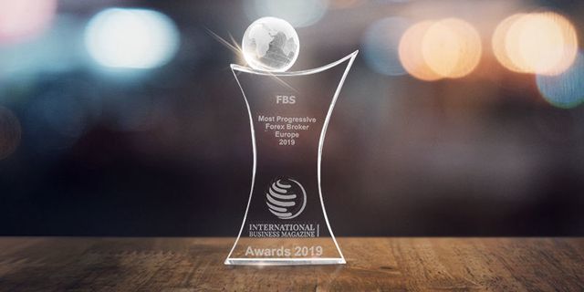 FBS giành giải thưởng Most Progressive Forex Broker Europe 2019